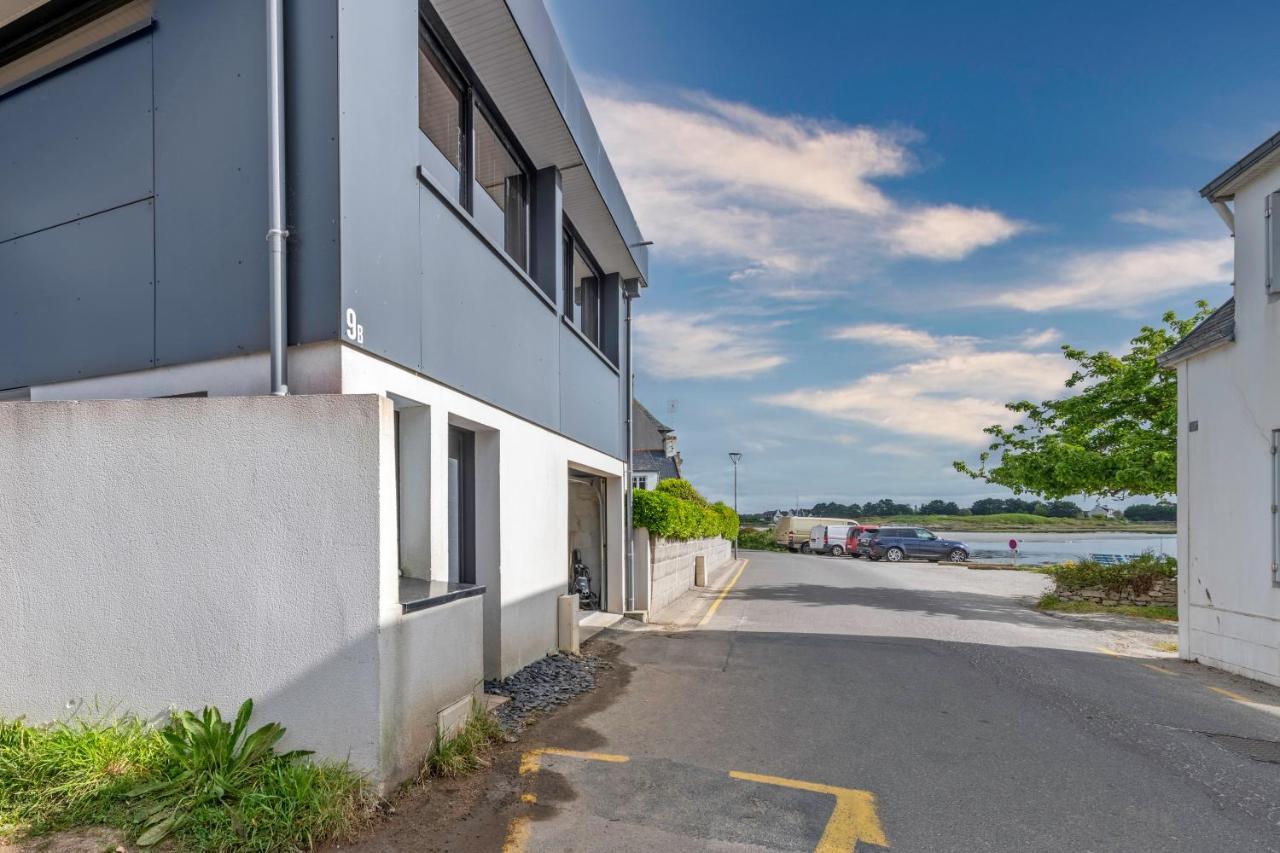 Studio Vue Mer 15M De La Plage Plobannalec 外观 照片