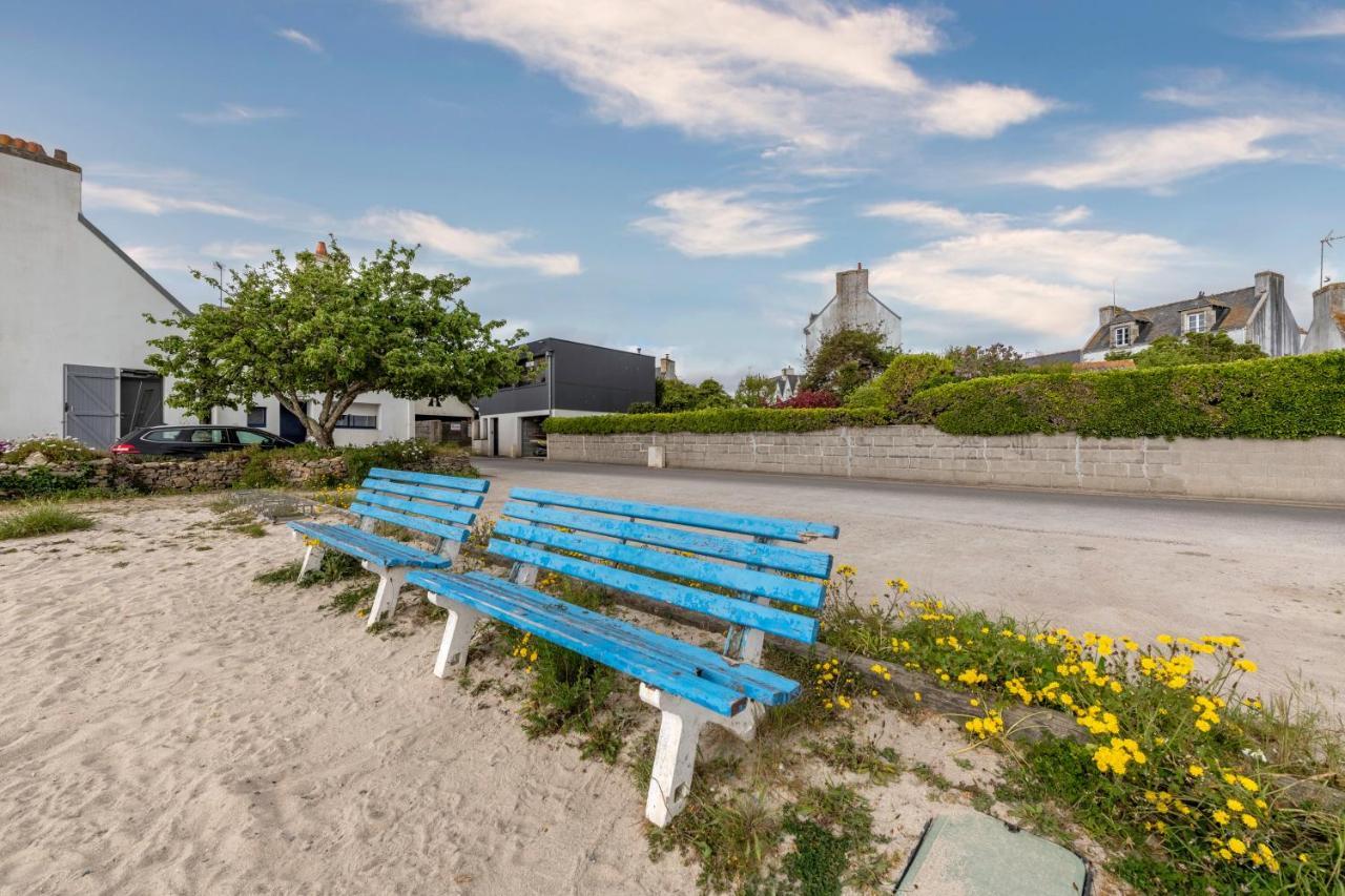 Studio Vue Mer 15M De La Plage Plobannalec 外观 照片